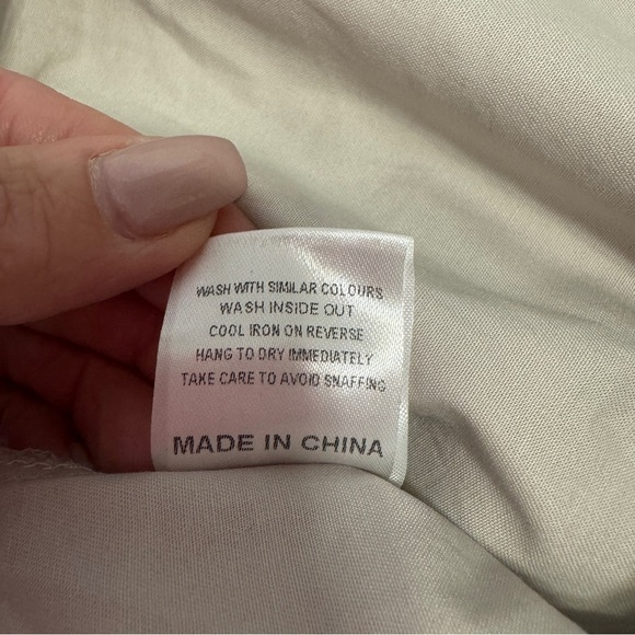 MICAS Utility Cargo Mini Skirt Beige XL – Y2K Street Style, Adjustable Waist - Picture 6 of 9